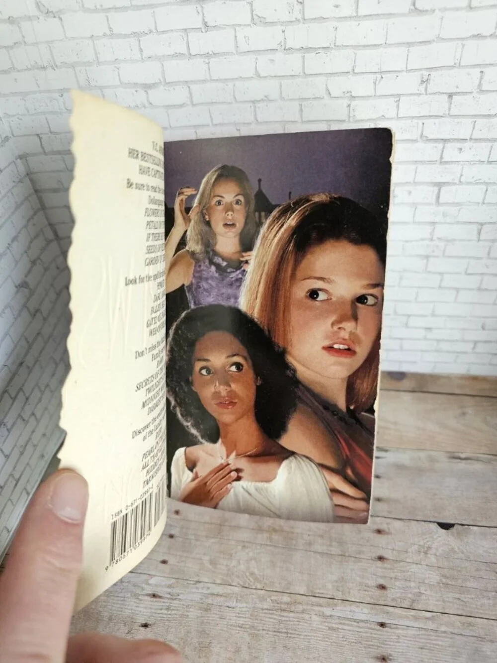 Vintage 2003 V.C. Andrews Broken Wings Pocket Star Paperback Foldout Cover
